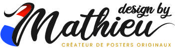 DesignByMathieu studio de création de posters originaux
