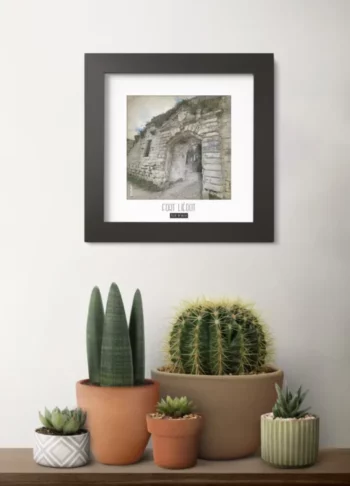 fort liédot (île d'aix) - Découvrez nos cadres photos uniques, véritables trésors capturés lors de mes voyages à travers le monde. Chaque image, soigneusement sélectionnée et magnifiée en studio, est encadrée avec élégance dans un cadre en bois noir mat de 24x24 cm, d’une épaisseur de 1,5 cm.