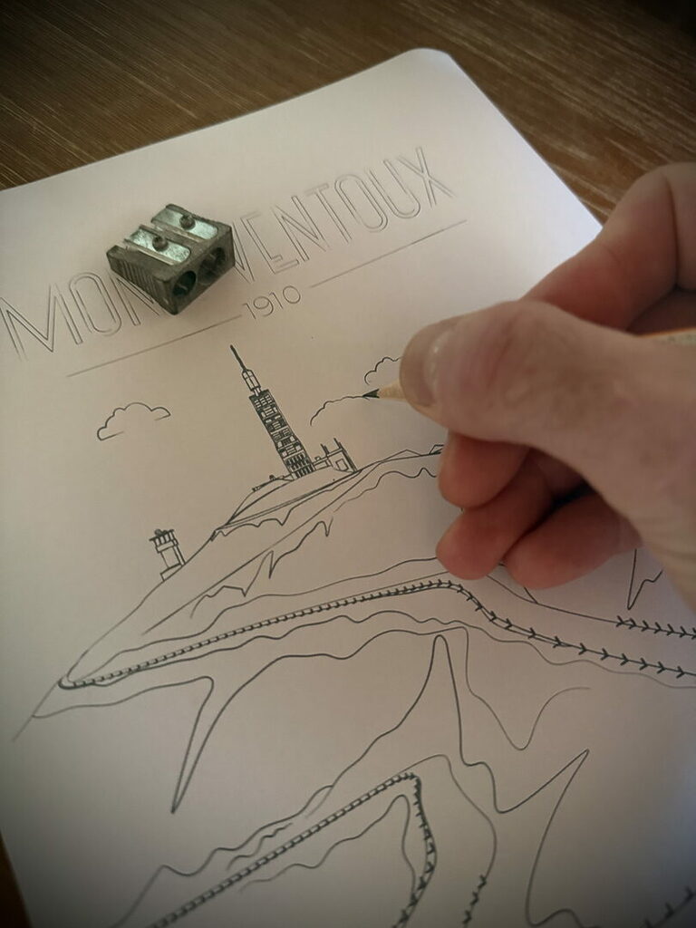 Derrière le dessin : immersion dans mon processus de création Processus de création d’une affiche illustrée – Design fait main et vectoriel