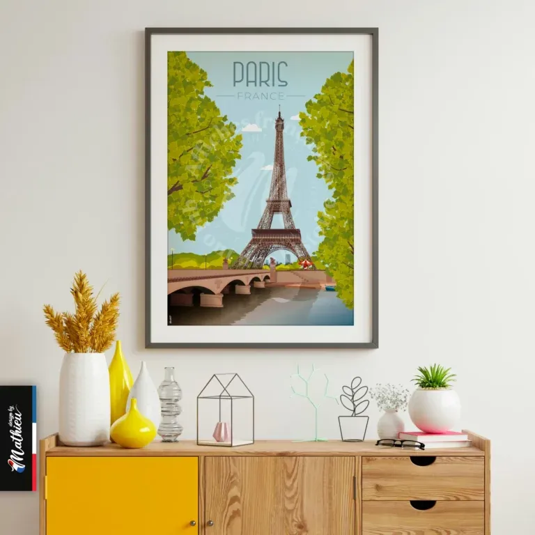 Poster disponible sur www.designbymathieu.com/affiches-originales/ Et promis, c’est garanti : ✔ Sans IA ajoutée ✔ 100 % Made in France ✔ Produit fait maison ✔ Impression locale et responsable