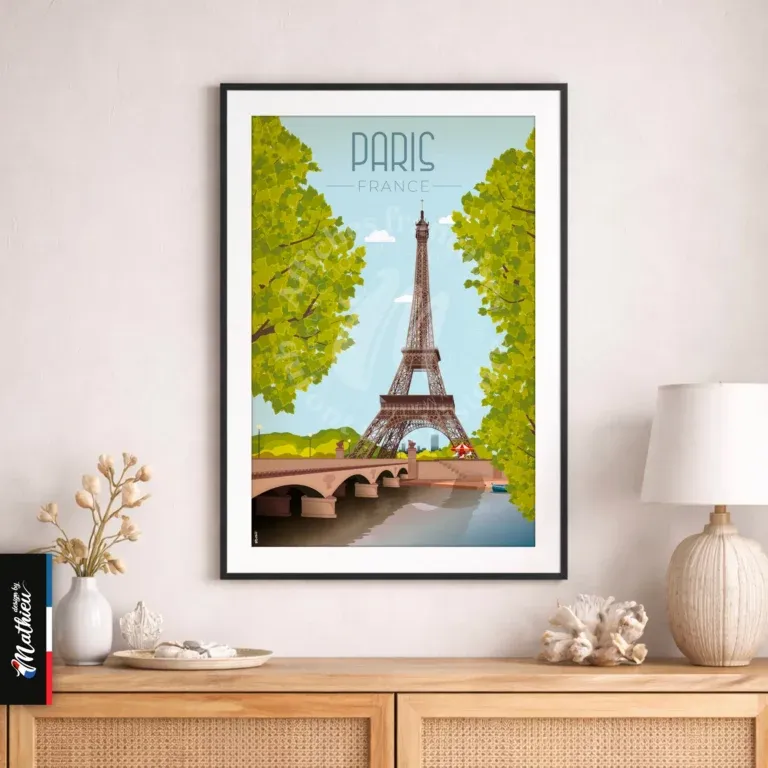 Poster disponible sur www.designbymathieu.com/affiches-originales/ Et promis, c’est garanti : ✔ Sans IA ajoutée ✔ 100 % Made in France ✔ Produit fait maison ✔ Impression locale et responsable